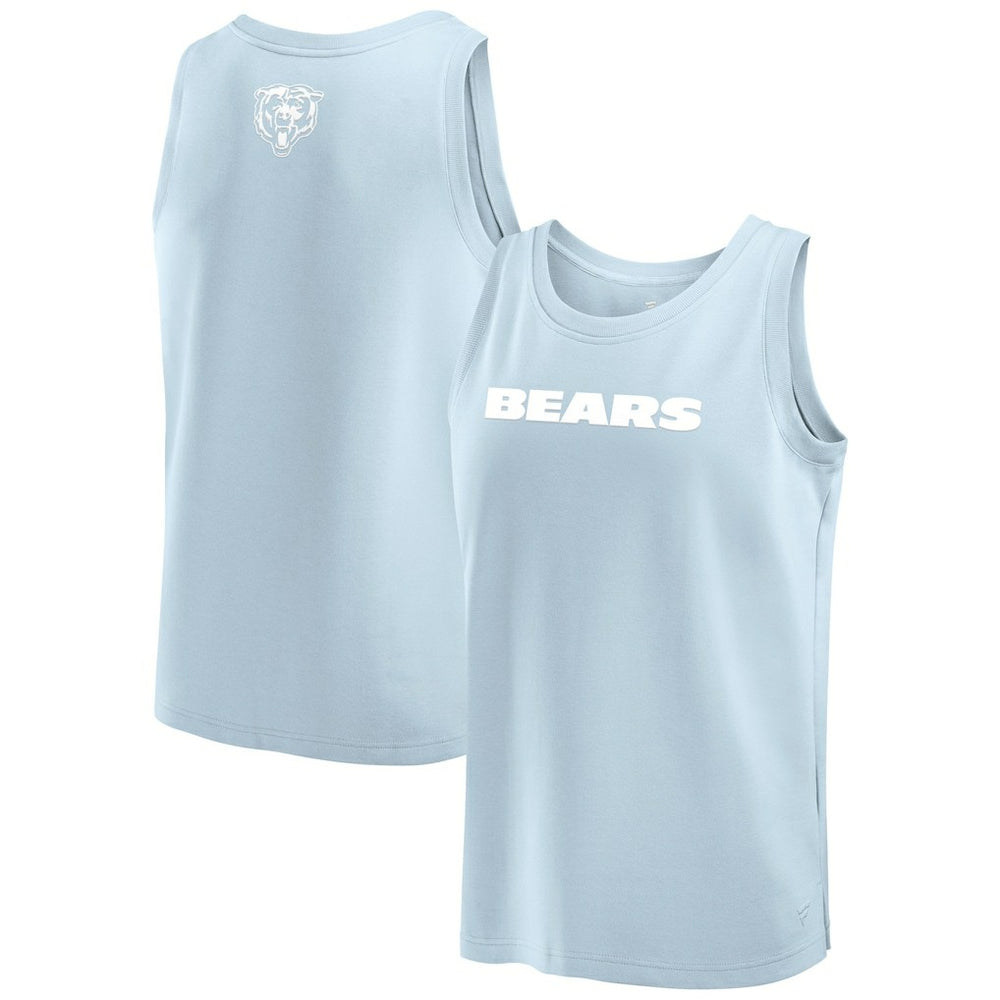 Fanatics Chicago Bears Elements Tank Top Light Blue