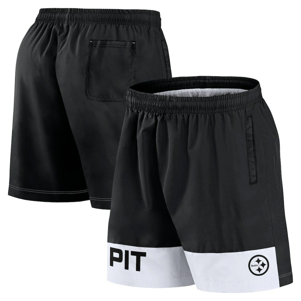 Fanatics Pittsburgh Steelers Elements Shorts Black