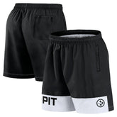 Fanatics Pittsburgh Steelers Elements Shorts Black