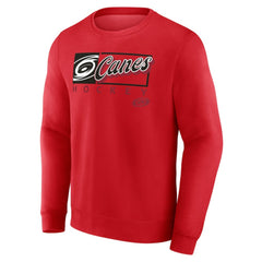 Carolina Hurricanes Fanatics Focus Fleece Pullover Sweatshirt - Red - NHL 200582279