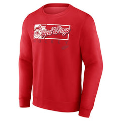Detroit Red Wings Fanatics Focus Fleece Pullover Sweatshirt - Red - NHL 200582285
