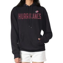 Carolina Hurricanes G-III 4Her by Carl Banks Women's Dot Print Pullover Hoodie - Black - NHL 200582338