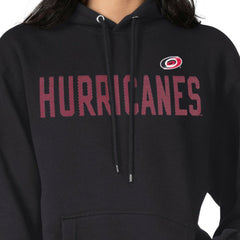 Carolina Hurricanes G-III 4Her by Carl Banks Women's Dot Print Pullover Hoodie - Black - NHL 200582338