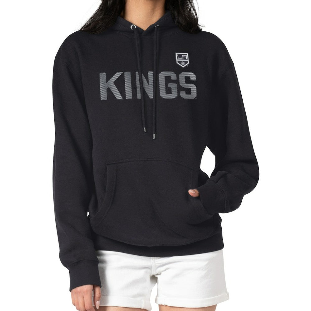 Los Angeles Kings G-III 4Her by Carl Banks Women's Dot Print Pullover Hoodie - Black - NHL 200582343