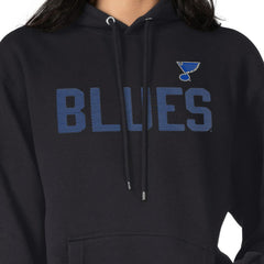 St. Louis Blues G-III 4Her by Carl Banks Women's Dot Print Pullover Hoodie - Black - NHL 200582351