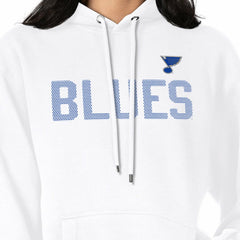 St. Louis Blues G-III 4Her by Carl Banks Women's Dot Print Pullover Hoodie - White - NHL 200582391