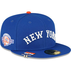 New York Yankees New Era City Flag 59FIFTY Fitted Hat - Royal - New Era Lifestyle