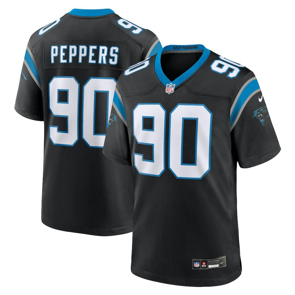 Nike Julius Peppers Carolina Panthers Retired Player Game Jersey Black