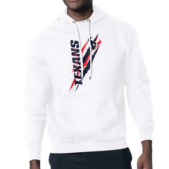 Houston Texans Starter Unisex Color Scratch Fleece Pullover Hoodie White