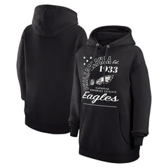 Philadelphia Eagles Starter Unisex Arch Team Fleece Pullover Hoodie Black