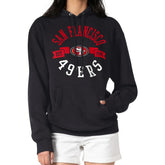 San Francisco 49ers G-III 4Her by Carl Banks Women's City Graphic Team Fleece Pullover Hoodie Black