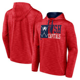 Washington Capitals Fanatics Never Quit Pullover Hoodie - Red - NHL 200590063