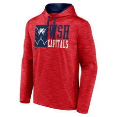 Washington Capitals Fanatics Never Quit Pullover Hoodie - Red - NHL 200590063