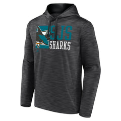 San Jose Sharks Fanatics Never Quit Pullover Hoodie - Charcoal - NHL 200590066