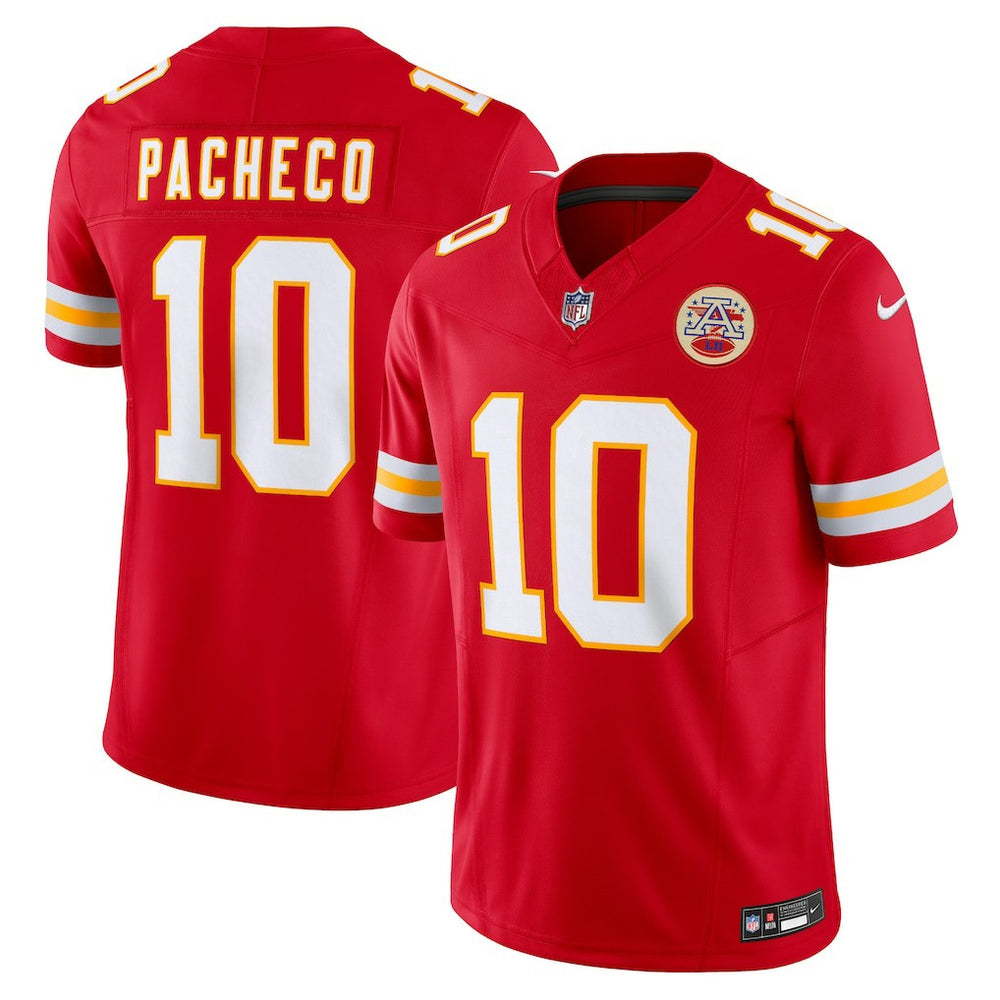 Nike Isiah Pacheco Kansas City Chiefs Vapor F.U.S.E. Limited Jersey Red