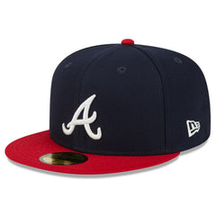 Atlanta Braves New Era Big League Chew Team 59FIFTY Fitted Hat - Navy - New Era Discount