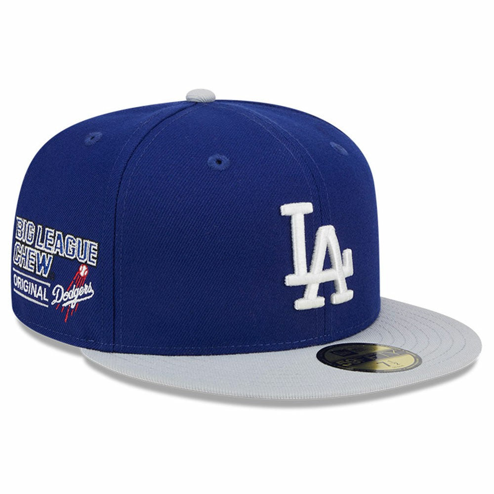 Los Angeles Dodgers New Era Big League Chew Team 59FIFTY Fitted Hat - Royal - New Era Sale