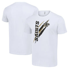 New Orleans Saints Starter Color Scratch T-Shirt White