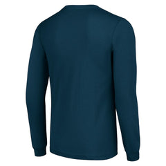 Chicago Bears Starter Color Scratch Long Sleeve T-Shirt Navy
