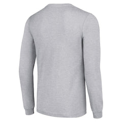Kansas City Chiefs Starter Color Scratch Long Sleeve T-Shirt Heather Gray