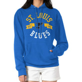 St. Louis Blues G-III 4Her by Carl Banks Women's City Graphic Fleece Pullover Hoodie - Blue - NHL 200592873