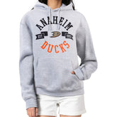 Anaheim Ducks G-III 4Her by Carl Banks Women's City Graphic Fleece Pullover Hoodie - Heather Gray - NHL 200592894