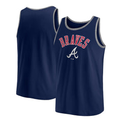 Atlanta Braves Fanatics Bet Tank Top - Navy - Fanatics Online