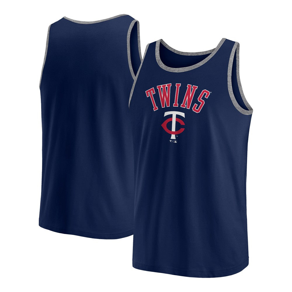 Minnesota Twins Fanatics Bet Tank Top - Navy - Fanatics Online