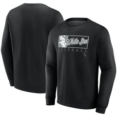 Chicago White Sox Fanatics Focus Fleece Pullover Sweatshirt - Black - Fanatics Online