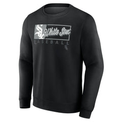 Chicago White Sox Fanatics Focus Fleece Pullover Sweatshirt - Black - Fanatics Online
