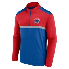 Chicago Cubs Fanatics Unstoppable Quarter-Zip Top - Royal - Fanatics Online