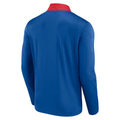 Chicago Cubs Fanatics Unstoppable Quarter-Zip Top - Royal - Fanatics Online