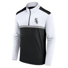 Chicago White Sox Fanatics Unstoppable Quarter-Zip Top - Black - Fanatics Lifestyle