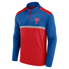 Philadelphia Phillies Fanatics Unstoppable Quarter-Zip Top - Red - Fanatics Lifestyle