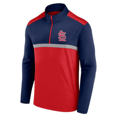 St. Louis Cardinals Fanatics Unstoppable Quarter-Zip Top - Red - Fanatics Sale