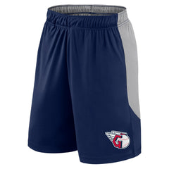 Cleveland Guardians Fanatics Go Hard Shorts - Navy/Gray - Fanatics Lifestyle
