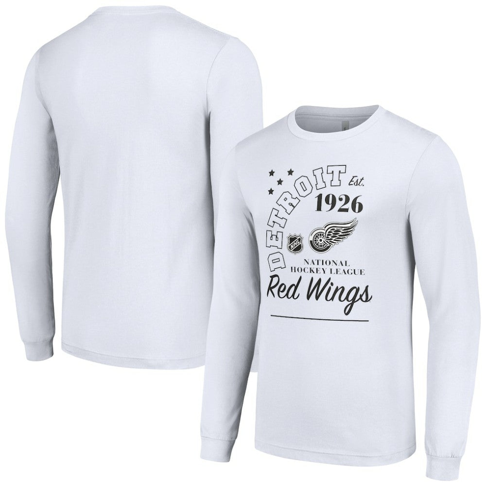Detroit Red Wings Starter Arch City Theme Graphic Long Sleeve T-Shirt - White - NHL 200594640