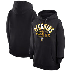Pittsburgh Penguins Starter Puck Pullover Hoodie - Black - NHL 200595939