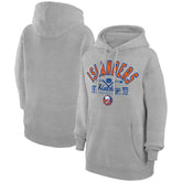 New York Islanders Starter Puck Pullover Hoodie - Heather Gray - NHL 200595960