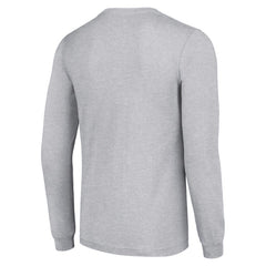 Boston Bruins Starter Puck Long Sleeve T-Shirt - Heather Gray - NHL 200597918