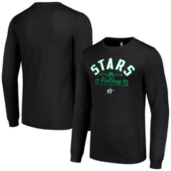 Dallas Stars Starter Puck Long Sleeve T-Shirt - Black - NHL 200598005