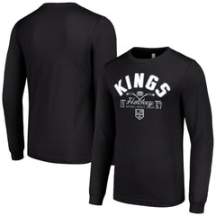 Los Angeles Kings Starter Puck Long Sleeve T-Shirt - Black - NHL 200598007