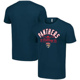 Florida Panthers Starter Half Puck T-Shirt - Navy - NHL 200598182