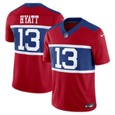 Nike Jalin Hyatt New York Giants Alternate Vapor F.U.S.E. Limited Jersey Century Red