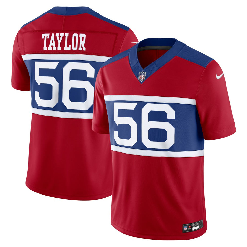 Nike Lawrence Taylor New York Giants Alternate Vapor F.U.S.E. Retired Player Limited Jersey Century Red