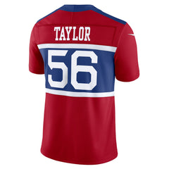 Nike Lawrence Taylor New York Giants Alternate Vapor F.U.S.E. Retired Player Limited Jersey Century Red