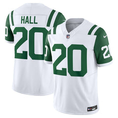 Nike Breece Hall New York Jets Classic Alternate Vapor F.U.S.E. Limited Jersey White