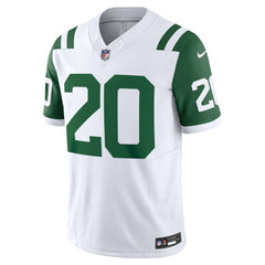 Nike Breece Hall New York Jets Classic Alternate Vapor F.U.S.E. Limited Jersey White