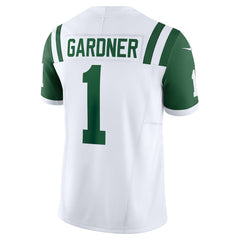 Nike Ahmad Sauce Gardner New York Jets Classic Alternate Vapor F.U.S.E. Limited Jersey White