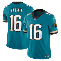 Nike Trevor Lawrence Jacksonville Jaguars Prowler Throwback Vapor F.U.S.E. Limited Jersey Teal